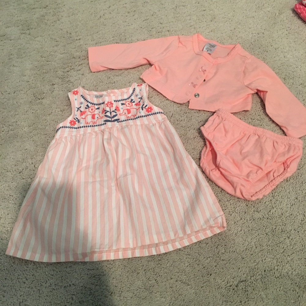 Carters just one you dress set 3 month